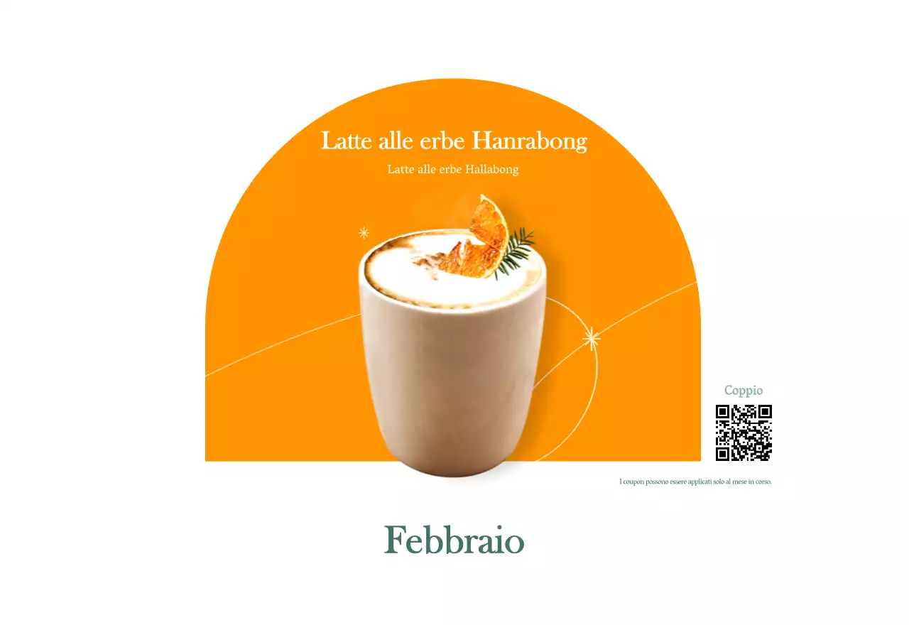 Calendario dei bar con i consigli per le bevande del mese