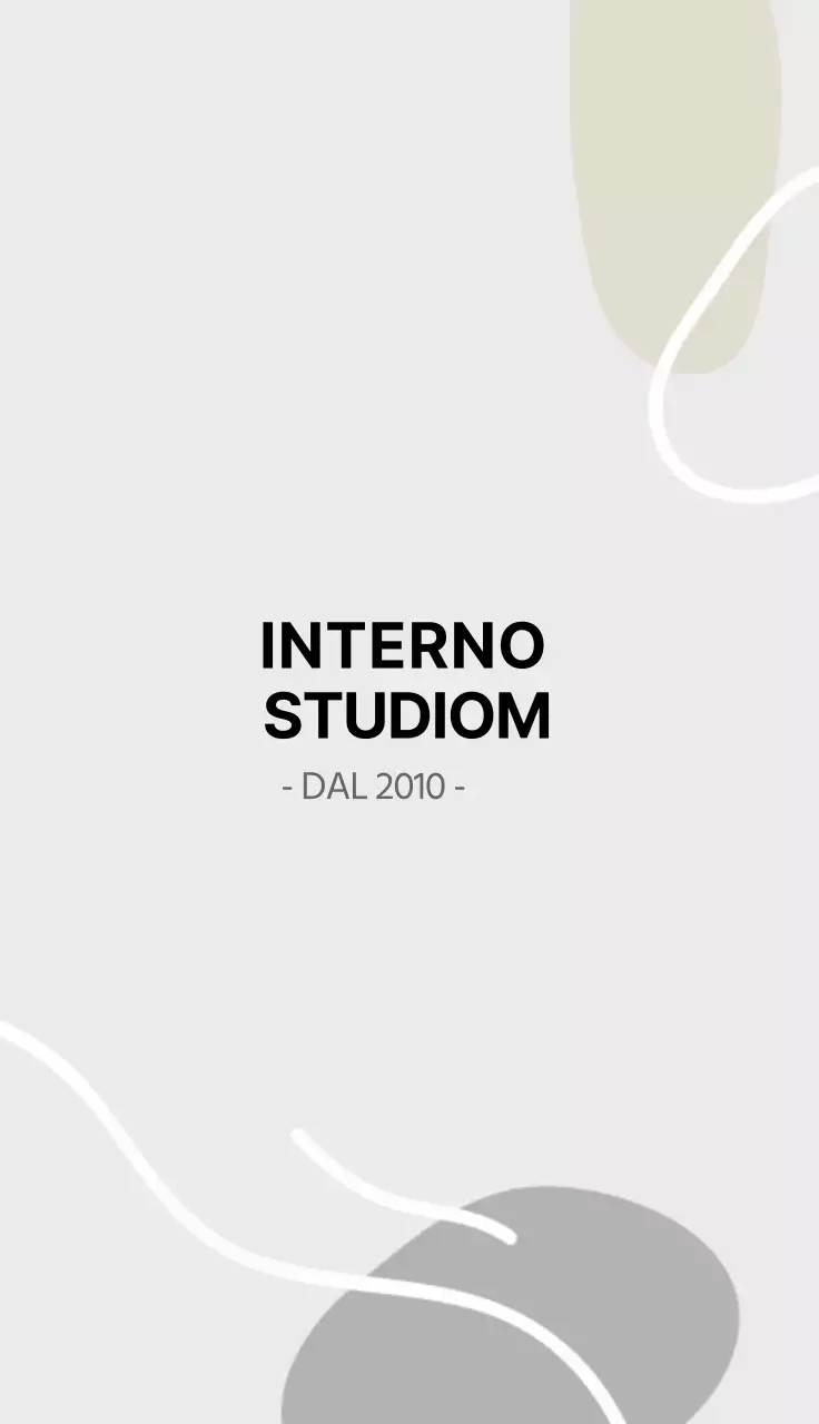 Biglietti da visita generali per interni