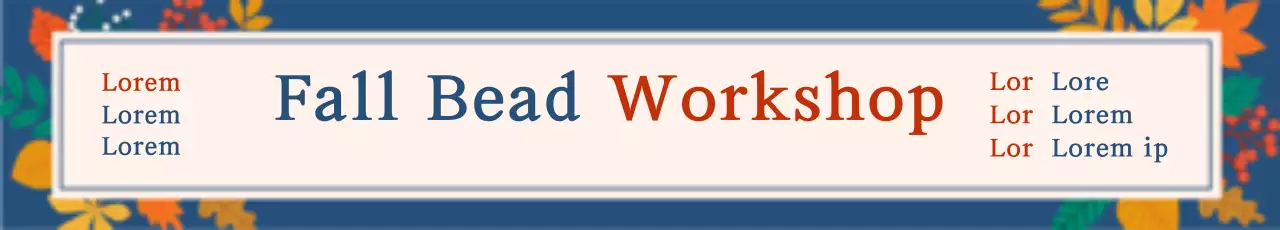 Estandarte Workshop_Garo de outono