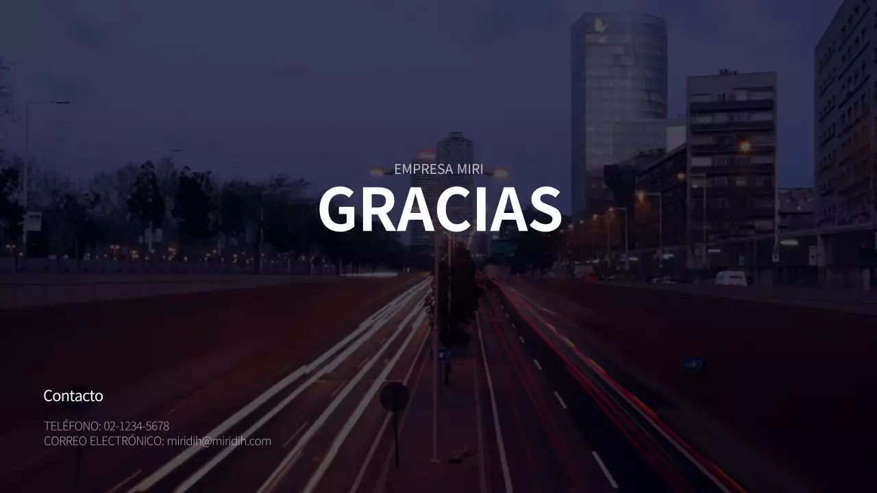 Presentaciones comerciales en movimiento