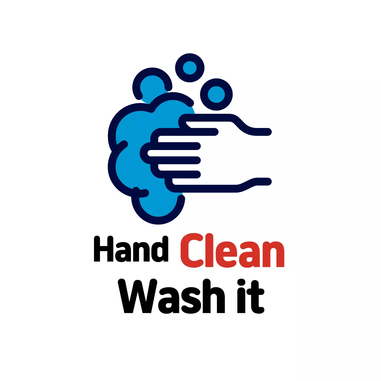 Blue Minimal Hygiene Guide Banner