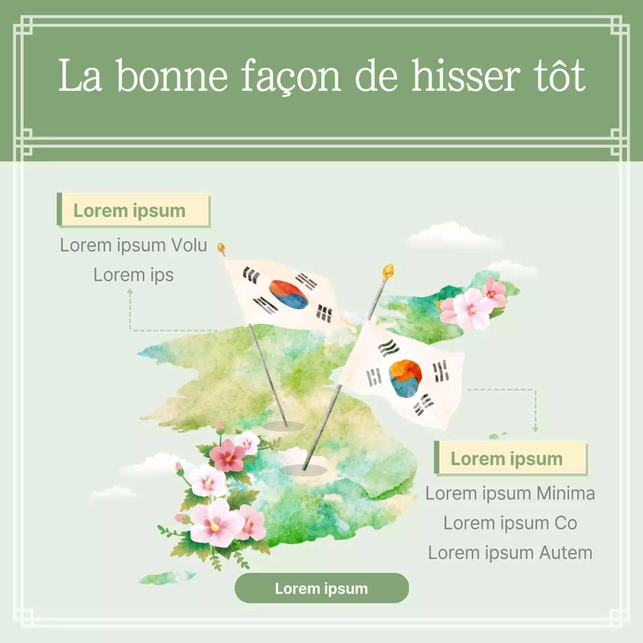 Le drapeau du jour du souvenir