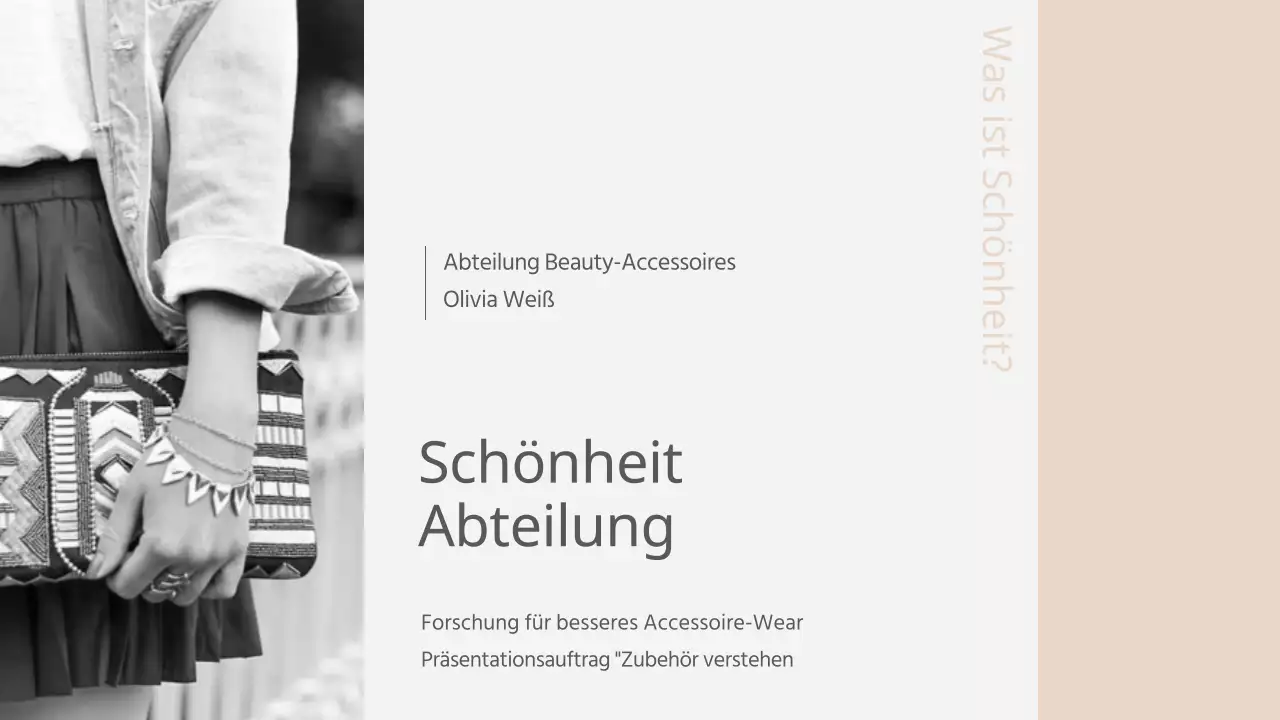 Design für Schulpräsentationen