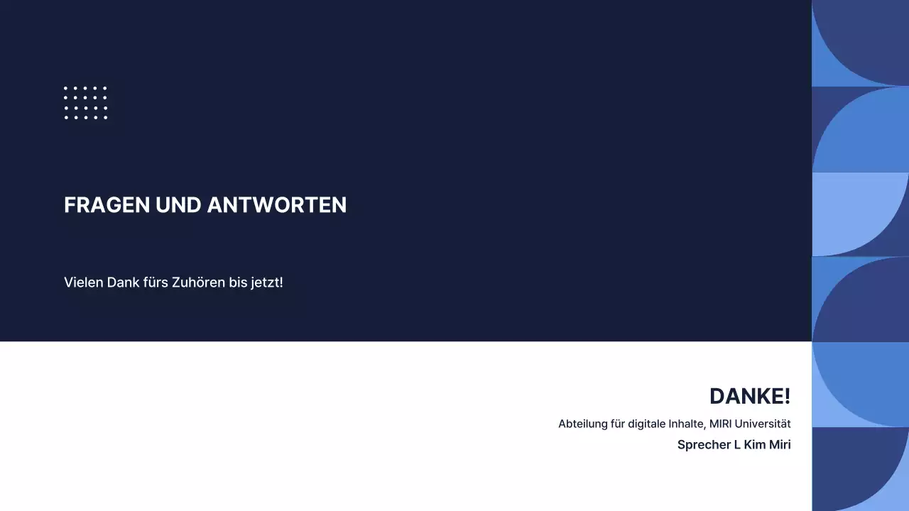 Ein einfaches blaues und hellblaues Anschreiben der Mentoring-Abteilung