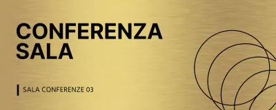Nome della sala riunioni con linea nera