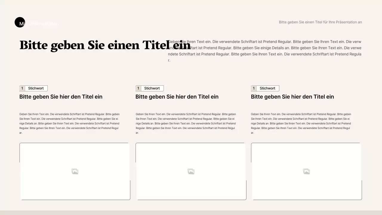 Schlichter Business-Stil in Beige und Braun