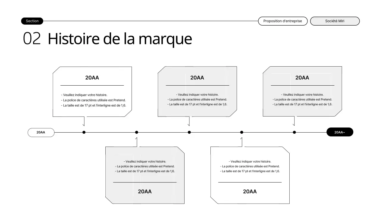 Une proposition simple et modulable avec des illustrations en noir et blanc
