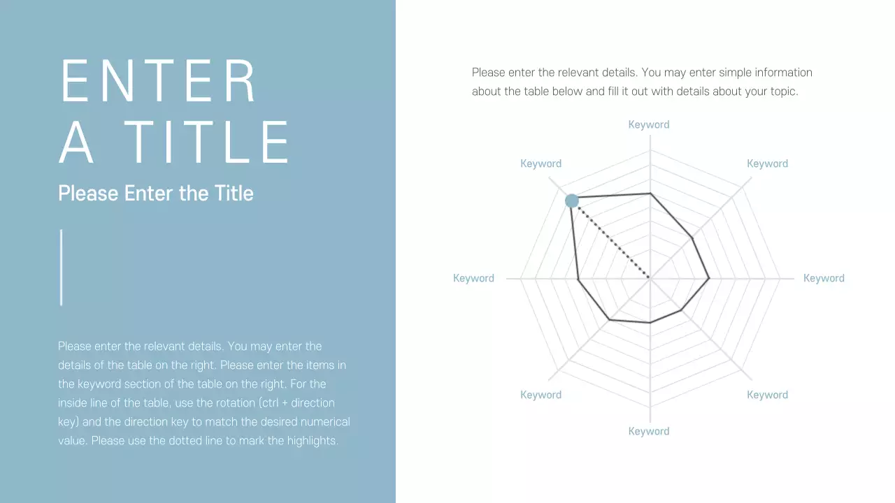 Blue Minimal Analytics Report Infographic