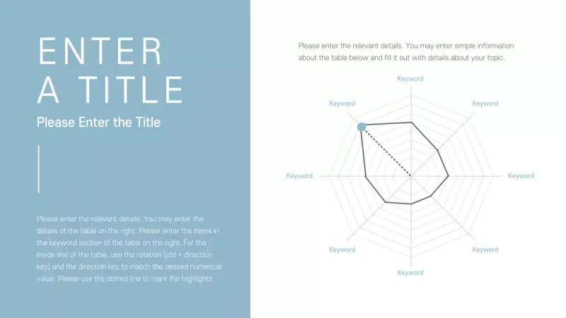Infografis Laporan Analisis Minimal Biru