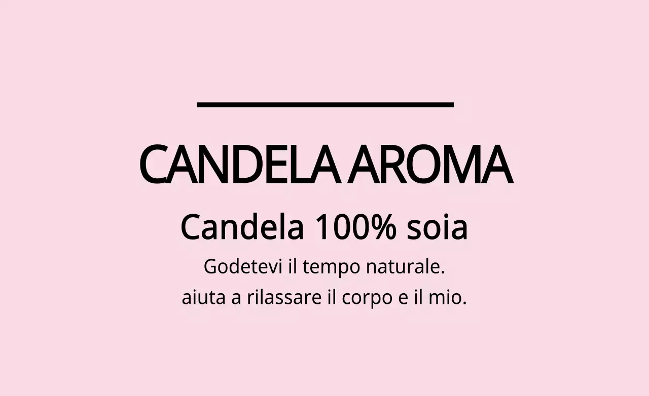 CANDELA 100% SOIA