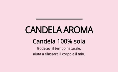 CANDELA 100% SOIA