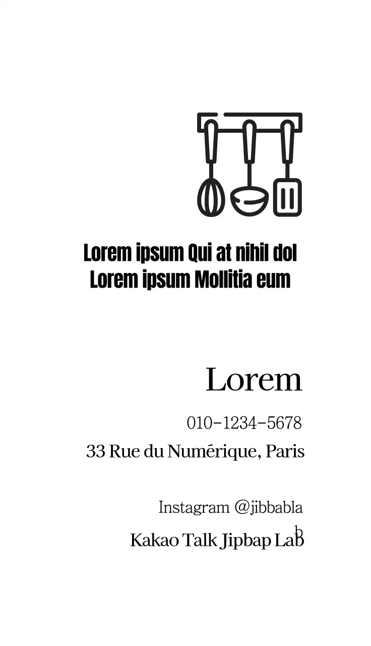 illustration en blanc plat d'accompagnement simple de restaurant