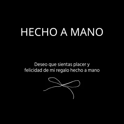 HECHO A MANO