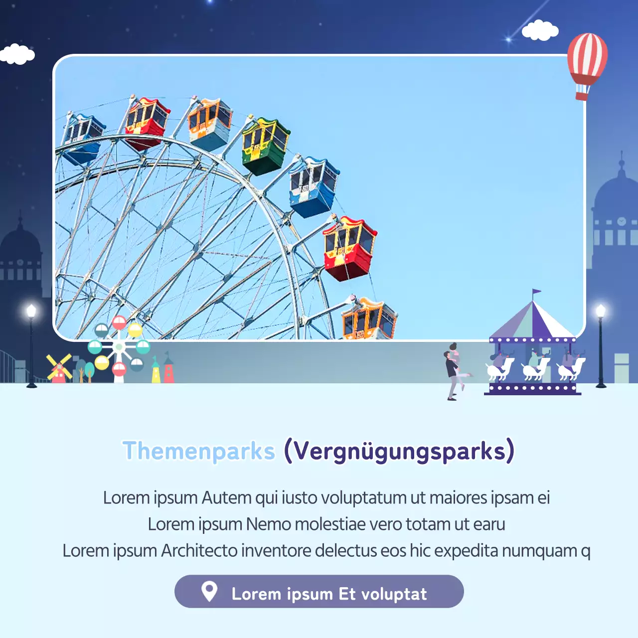 Romantische Tischkarten für BeichtenNews Design