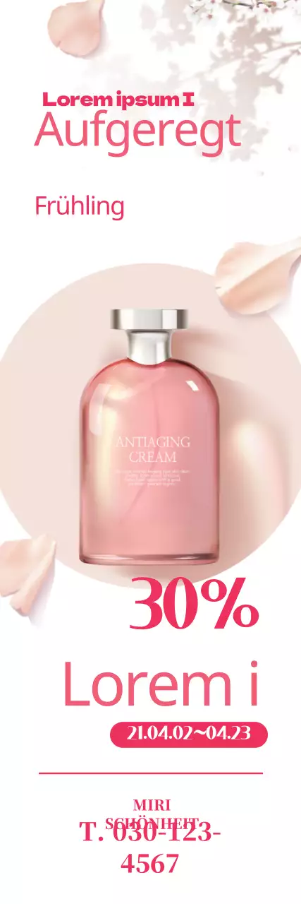 Rosa Foto-Highlight Neat Spring Cosmetics Sale Event