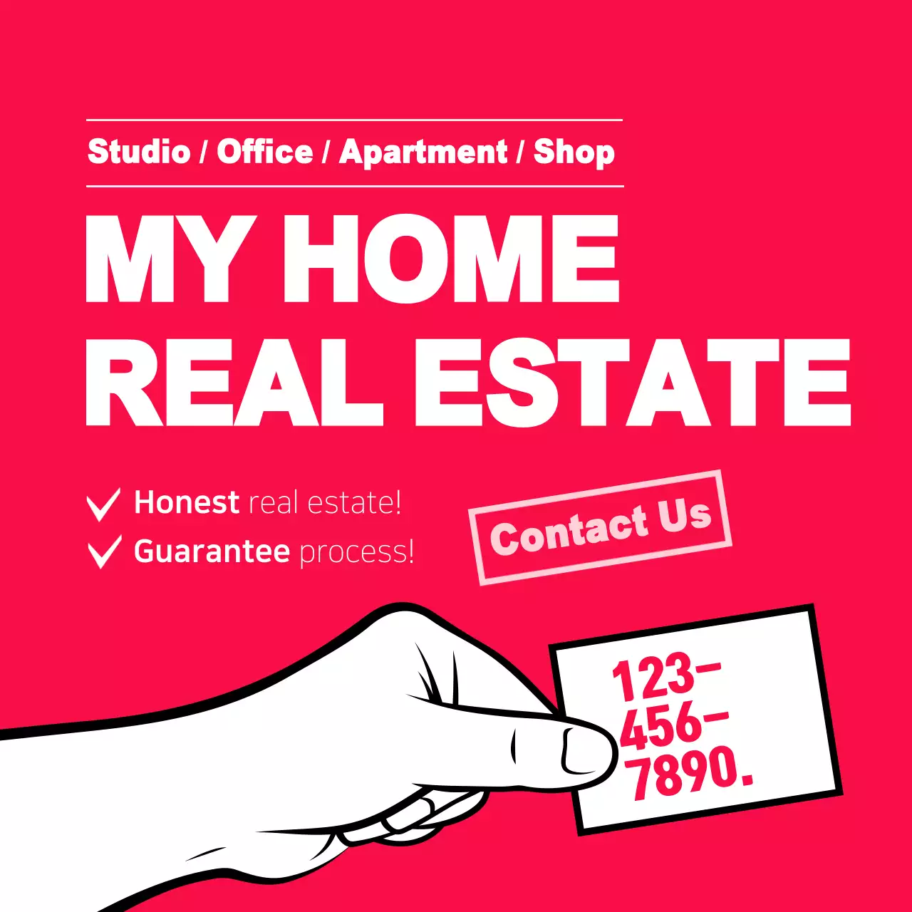 The house you live in