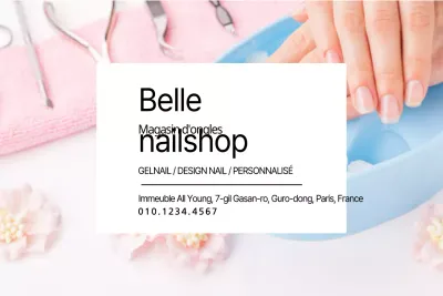Belle boutique d'ongles