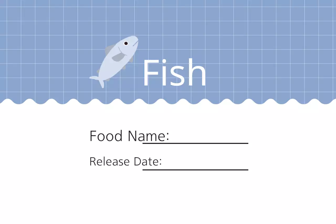 Blue Simple Fish Registration Banner
