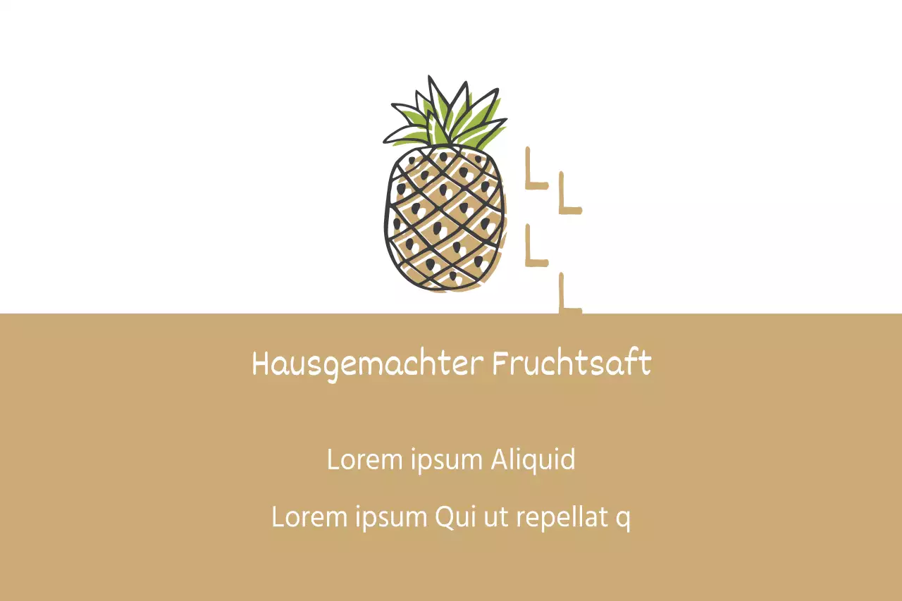 Hausgemachter Fruchtsaft