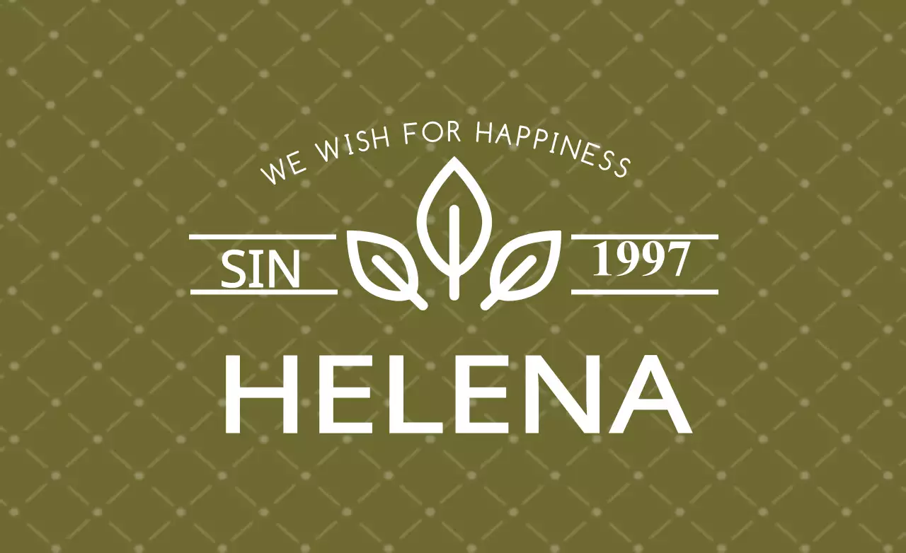 Olive Simple Logo Design Banner