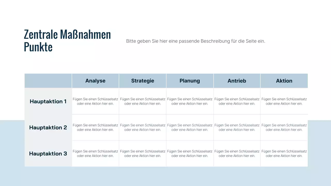 Ein einfaches blaues Krankenhaus-Online-Marketing-Handbuch