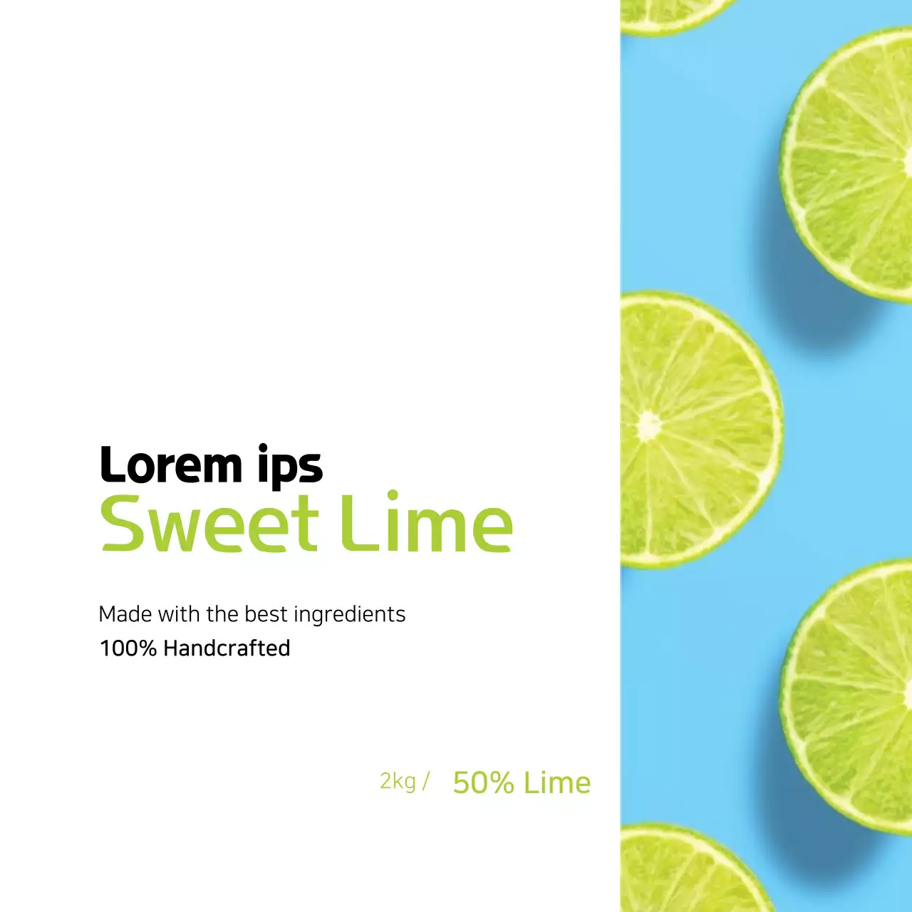 Label Sari Buah Jeruk Nipis Buatan Sendiri