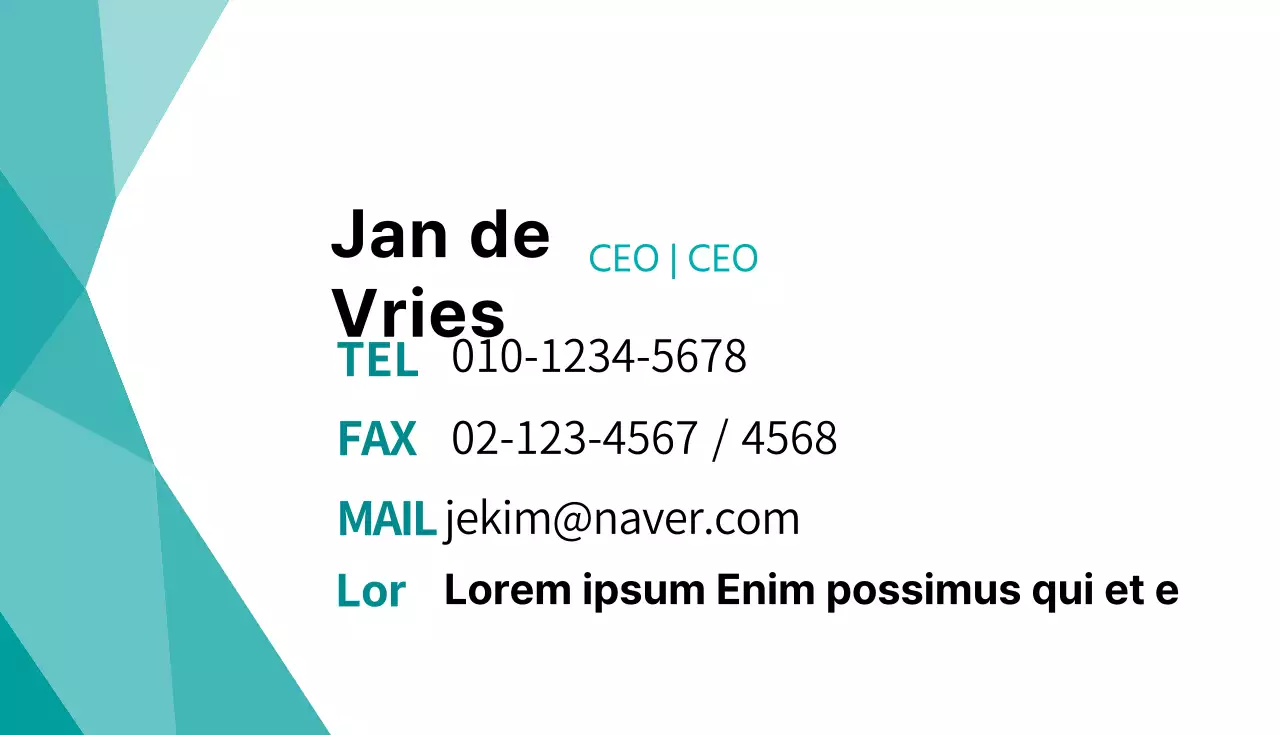 43323_Business Kaart