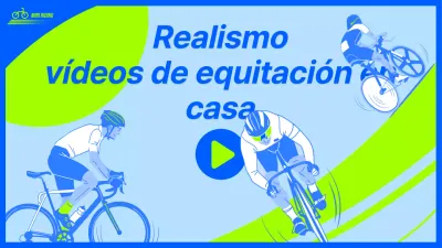 Miniatura de YouTube de un vídeo de un paseo por casa con un techo de hojalata fluorescente azul de dos tonos.