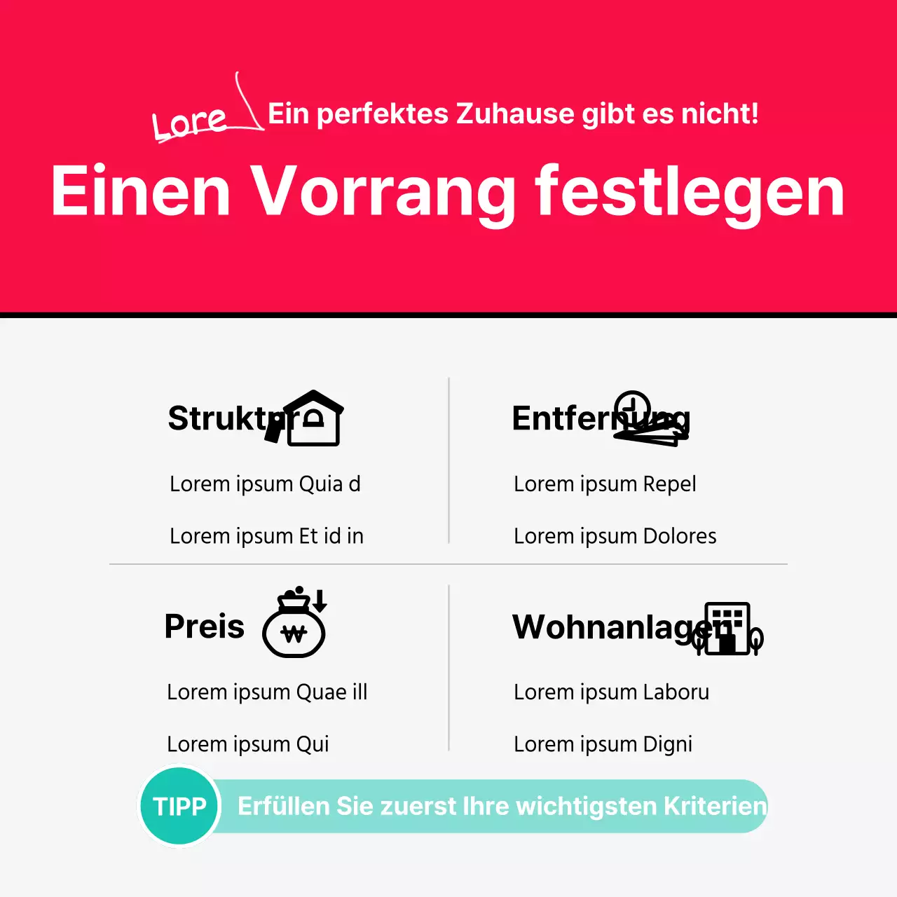 Das Haus, in dem Sie leben