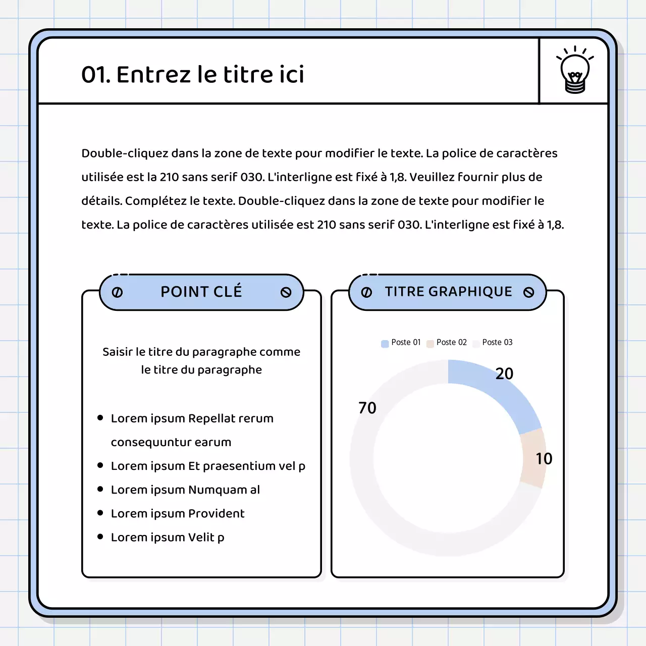 Kit de présentation de base en jaune et chartreuse