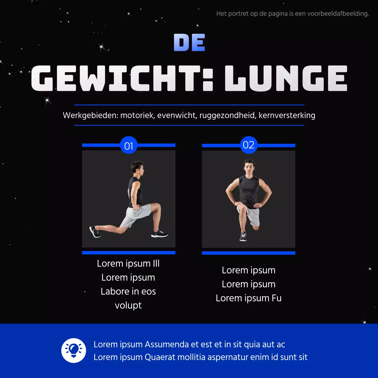 Zwart en blauw voor eenvoudige gezondheid Fitness Nieuws