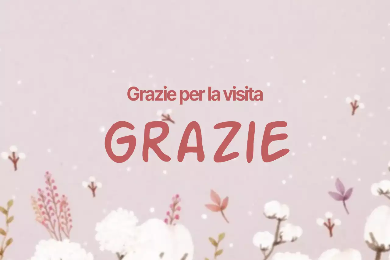 Grazie per aver visitato