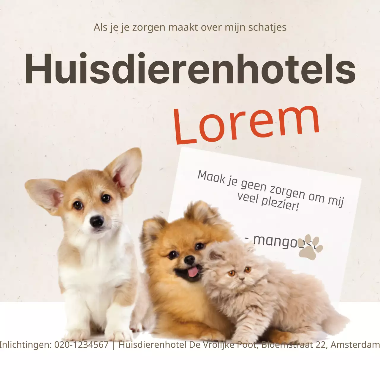 Huisdierenhotels