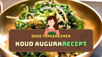 Een schattig bruine en groene chilidip recept