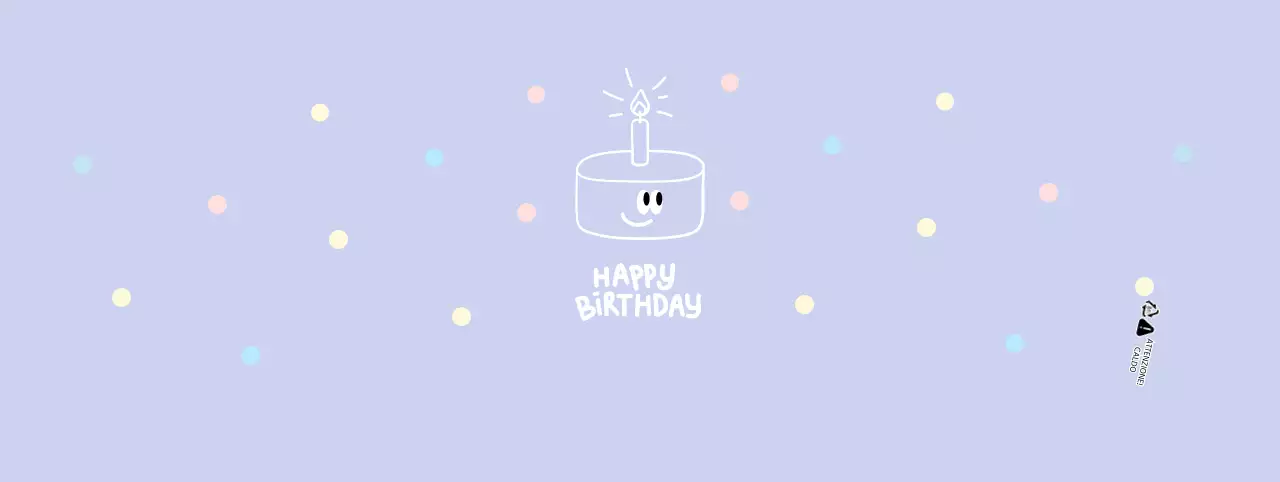 Portabicchieri per feste di compleanno viola pastello