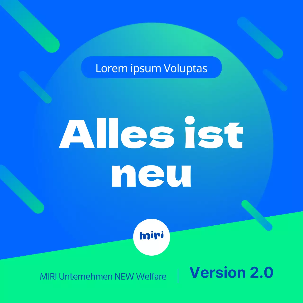 Einführung eines blauen und grünen Sozialversicherungssystems (CardNews)