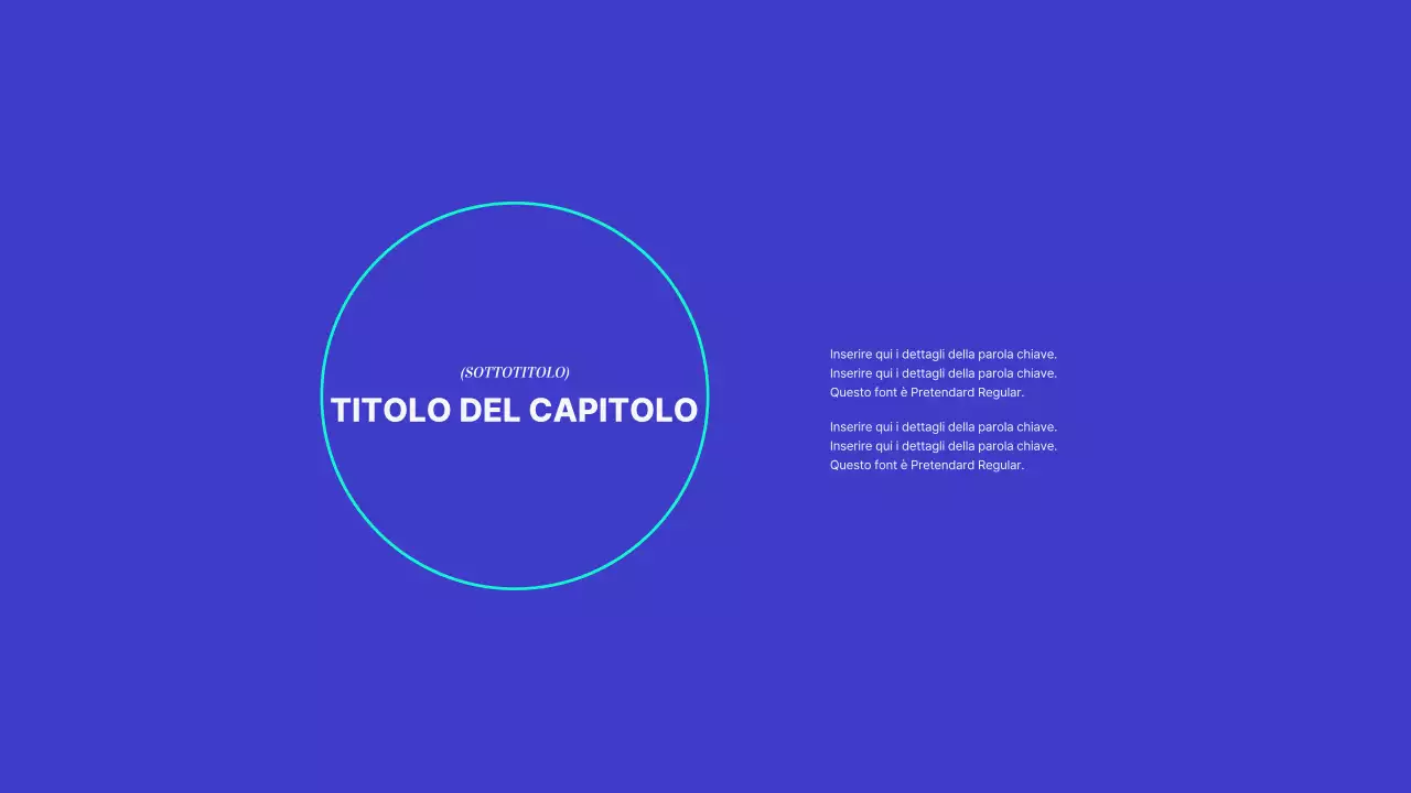 Un portafoglio semplice in blu e bianco