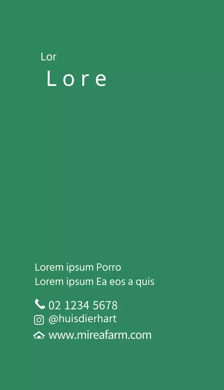 Groene illustratie Nette bloementuin