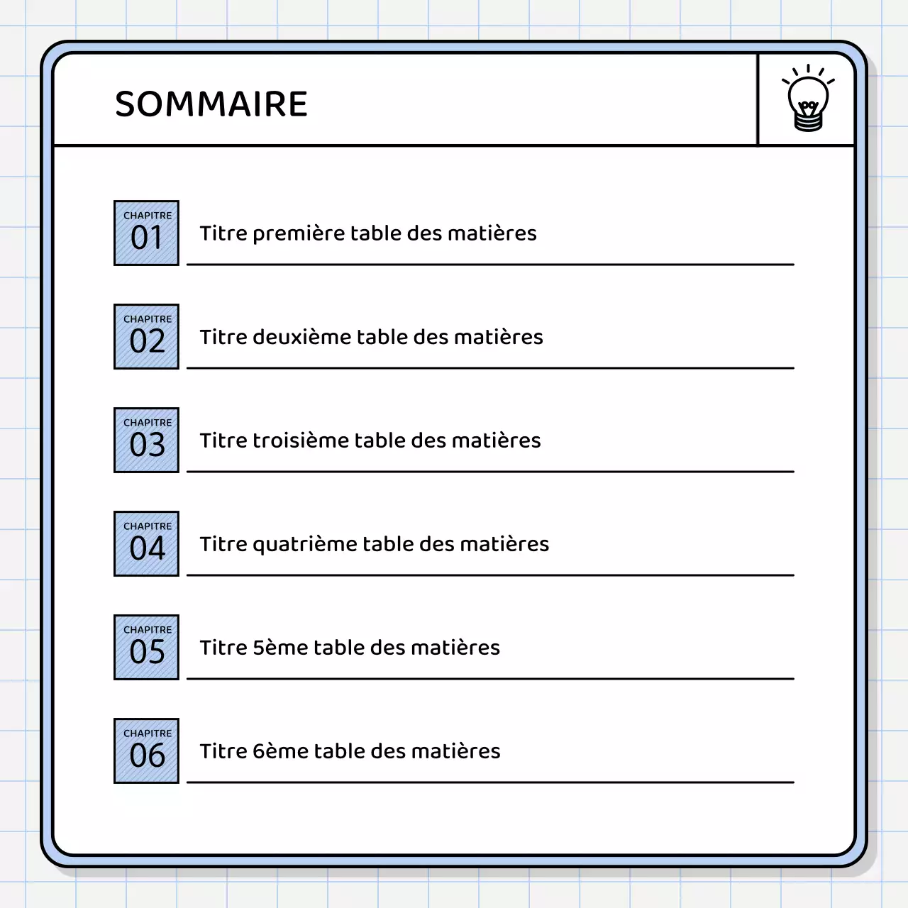 Kit de présentation de base en jaune et chartreuse