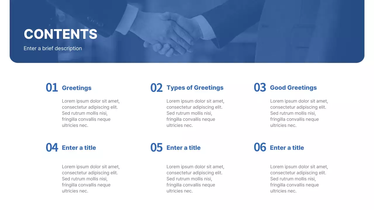 Blue Professional Training Manual Presentation