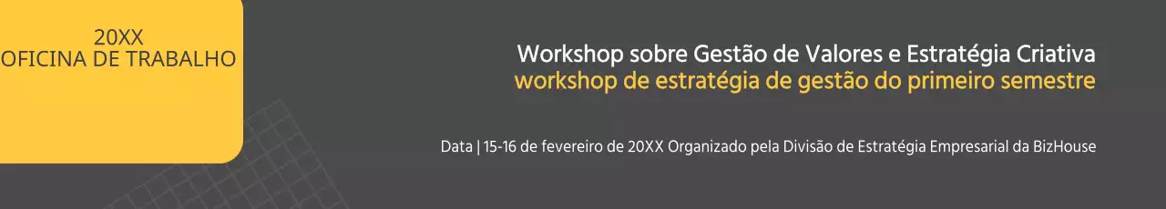 Workshops do primeiro semestre