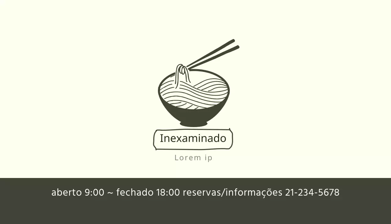 Cupão de catering Ivory Black Illustrated