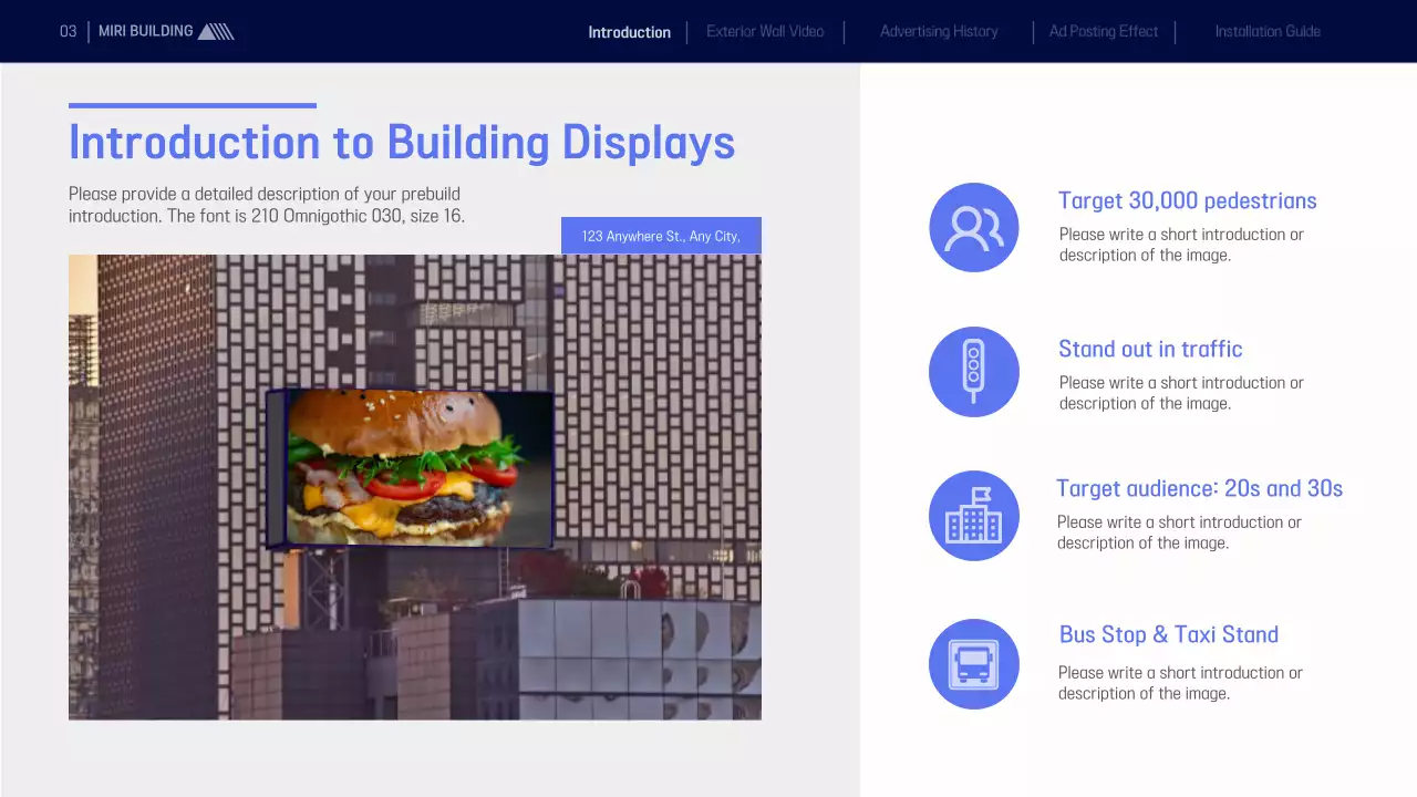 Navy Modern Media Proposal Presentation
