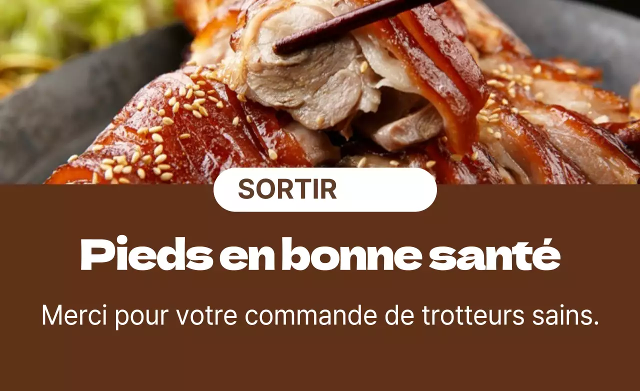 Des pieds en bonne santé