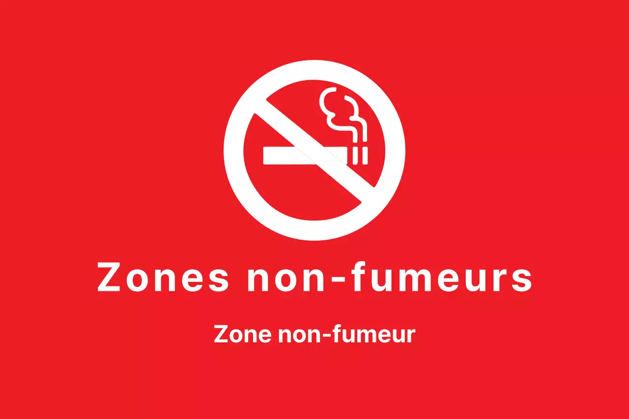 Zones non-fumeurs