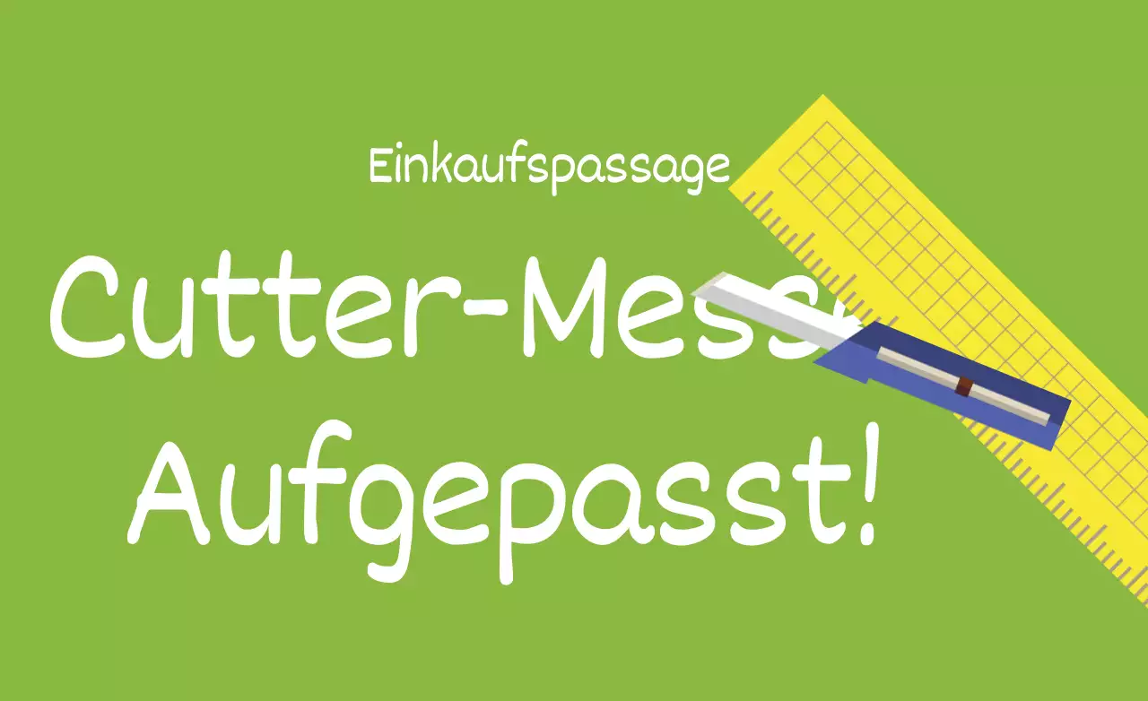 Vorsicht mit Besteck