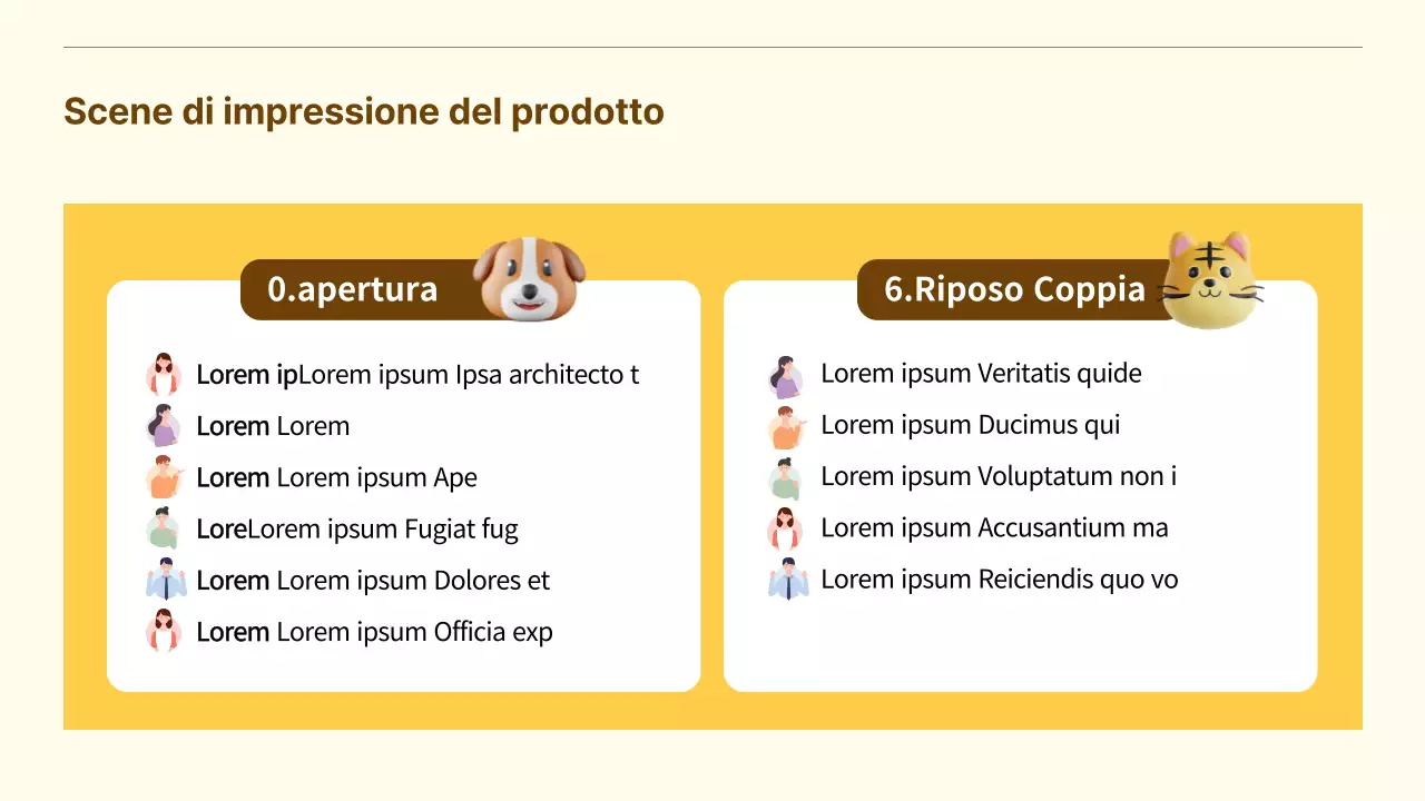 Una bella proposta di sponsorizzazione aziendale in giallo