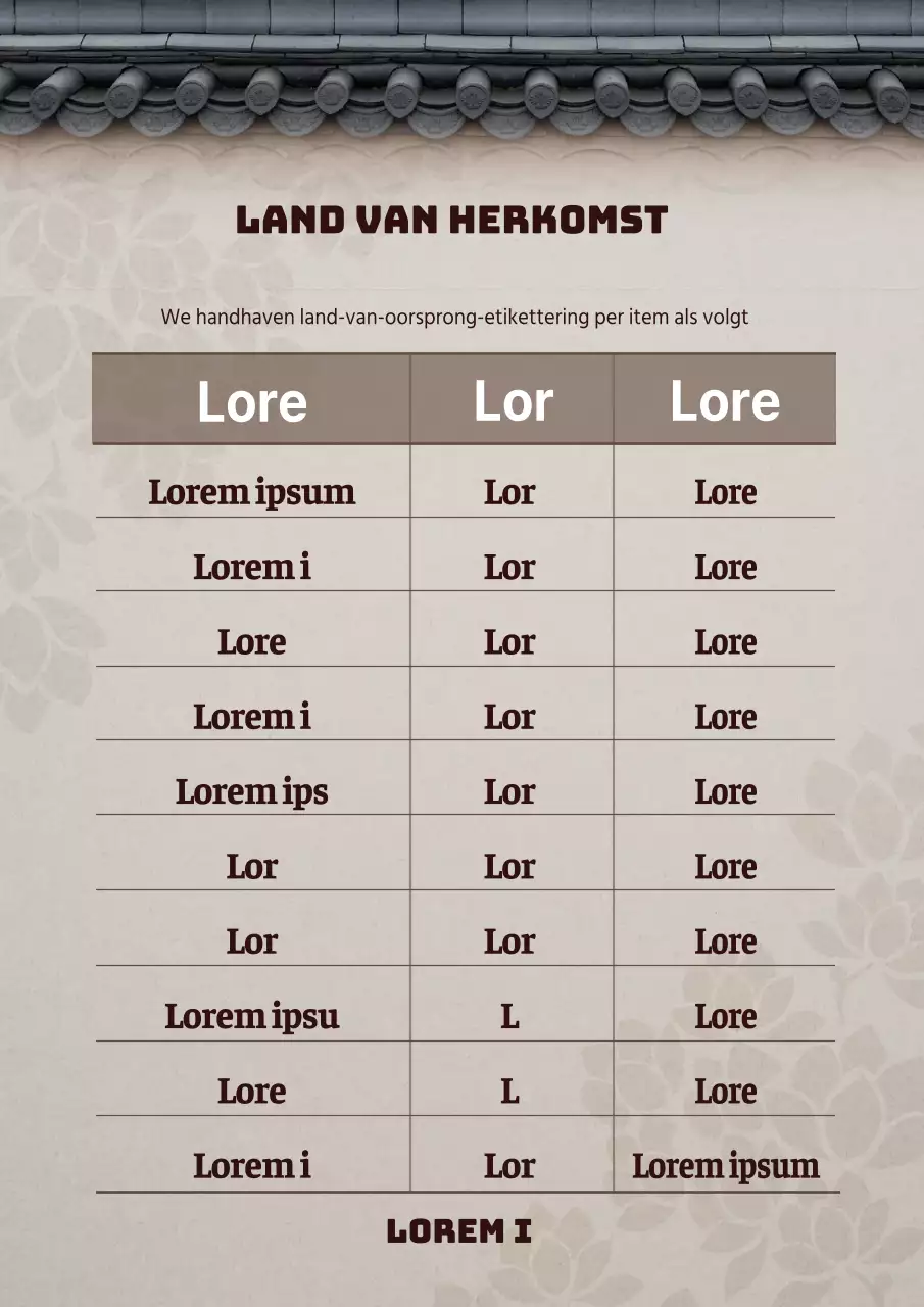 Bruine foto benadrukt traditionele oorsprong restaurant