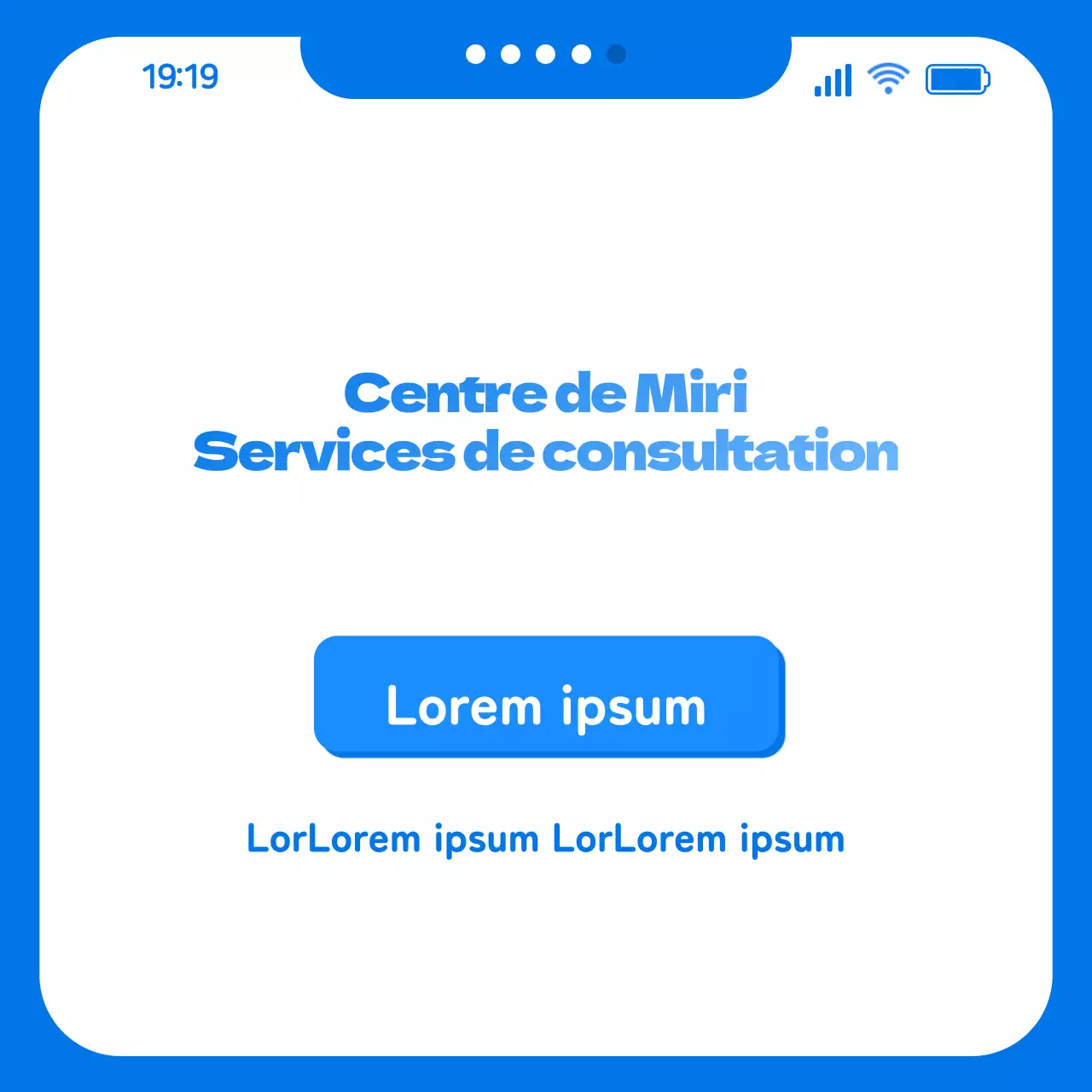 Corona Blue avec thème de chat bleu