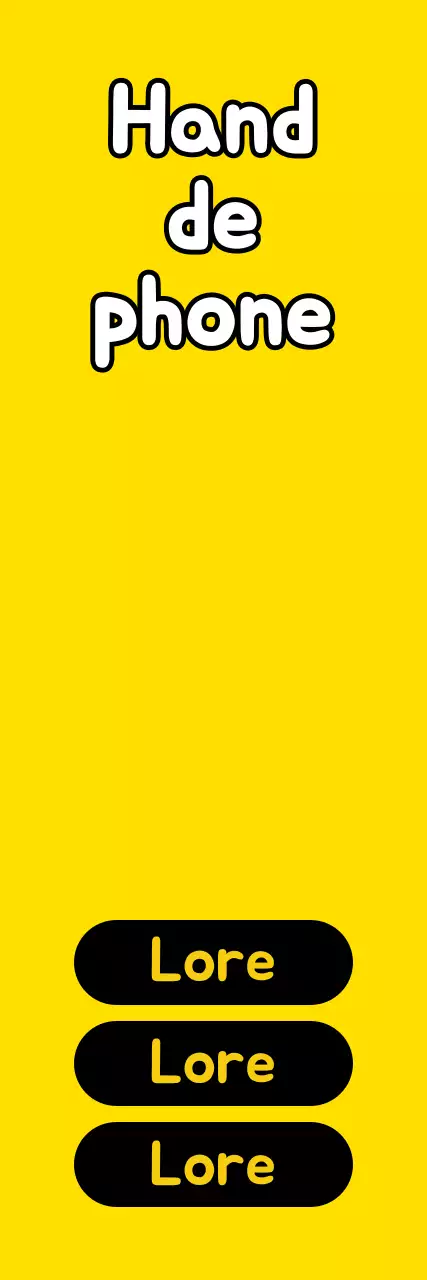 Faixa de guia de telefone retrô amarelo